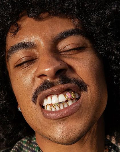 Diamond Gold Teeth